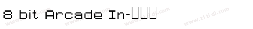 8 bit Arcade In字体转换